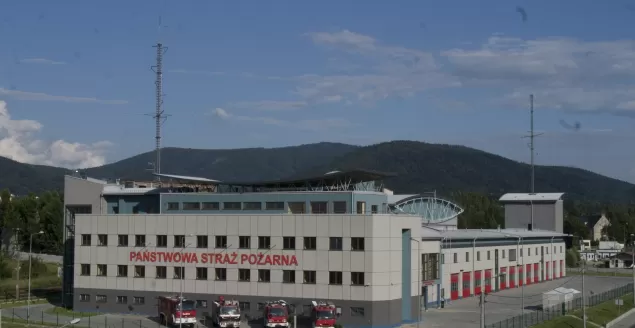 KM PSP, komenda miejska, straż pożarna, siedziba