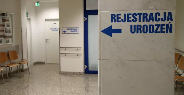 Rejestracja urodzeń w USC tylko po wcześniejszym umówieniu się