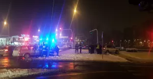 Zderzenie na Sarnim Stoku - 10.12.2018