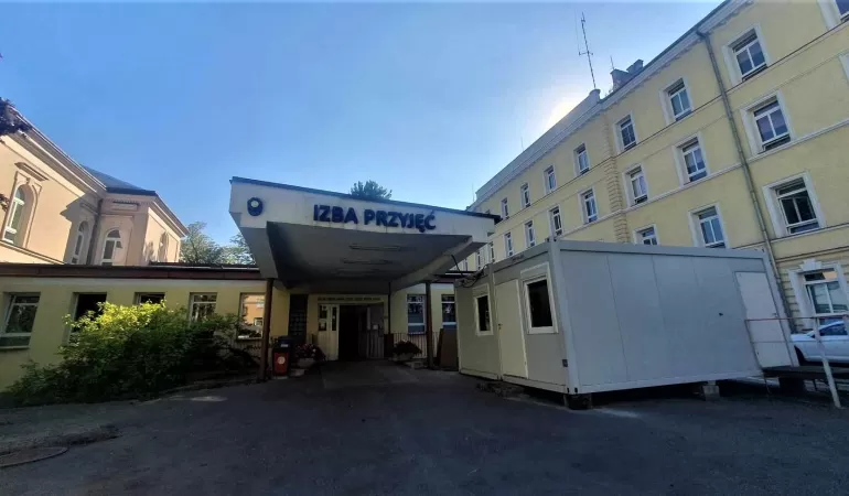 Izba przyjęć Szpitala Pediatrycznego w Bielsku-Białej