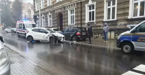 Kraksa na Grunwaldzkiej - 23.12.2020