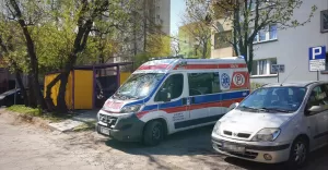 Potrącenie przy ul. Jesionowej - 18.04.2019