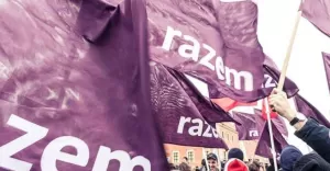 Flagi Partii Razem
