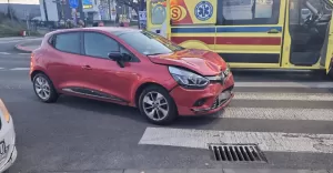 Potrącenie pieszej na ul. Szarotki