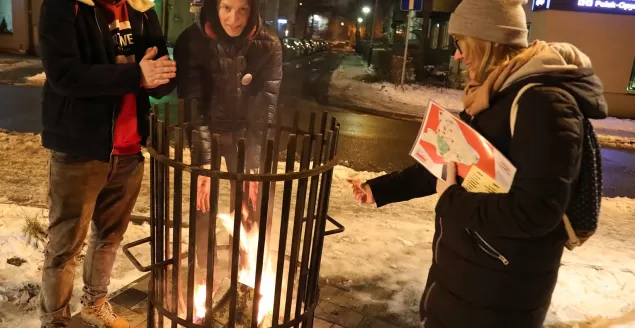 "Tropami Solidarności" - gra miejska w 40. rocznicę stanu wojennego
