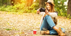6 wskazówek, jak zrobić jesienne selfie