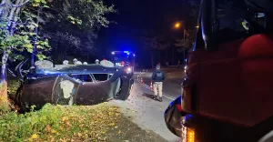 Kraksa na ul. Górskiej - 16.10.2021