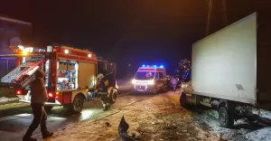 Kraksa w Rybarzowicach - 19.12.2018
