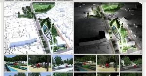 Dzięgielów, BWS Tyszkiewicza, wizualizacja,projekt