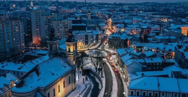 Nowe rondo i przebudowany Plac Opatrzności Bożej