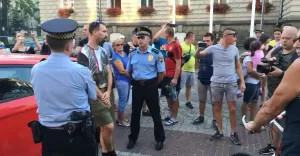 śmieci, protest