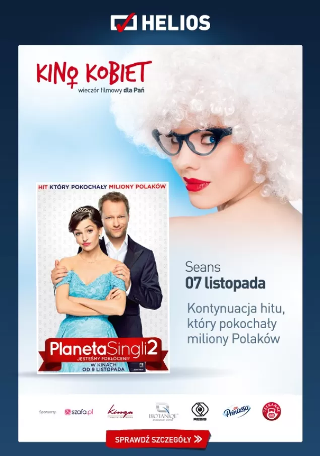 Kino Kobiet: "Planeta singli 2" w Kinie Helios
