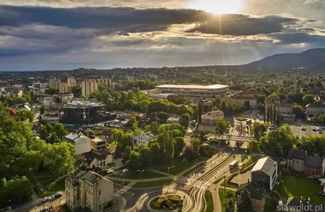 PocztowkazBielska,Bielsko,BielskoBiała,PocztówkazBielska,StadionMiejski,fotodnia,instagram