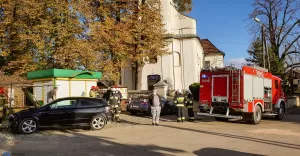 Wypadek w Rudzicy - 31.10.2020