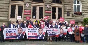 Utworzono komitet poparcia Andrzeja Dudy przy bielskim PiS - 22.06.2020
