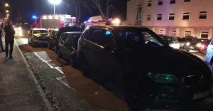 Kolizja na Cieszyńskiej - 26.10.2018