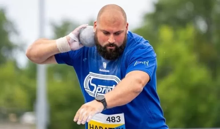 Michał Haratyk po raz kolejny Mistrzem Polski w pchnięciu kulą!