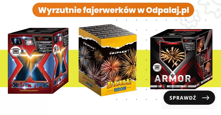 wyrzutnie fajerwerków