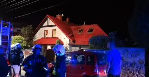 Pożar w Wilkowicach