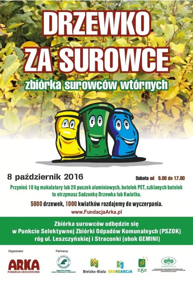 drzewko za surowce