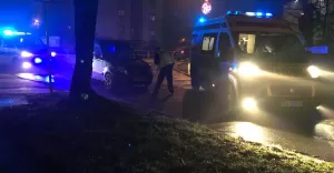 Potrącenie na rogu Piastowskiej i Listopadowej
