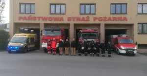 Strażacy i ratownicy medyczni oddali hołd tragicznie zmarłemu koledze
