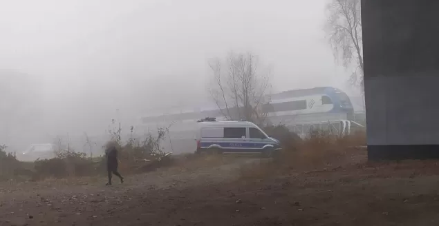 Potrącenie przez pociąg KŚ w Skoczowie