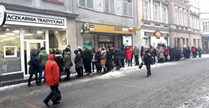 Kolejka po pączki Bielsko-Biała, 11 Listopada