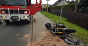 Wypadek na Bestwińskiej - 7.07.2018