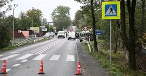 wypadek w kozach