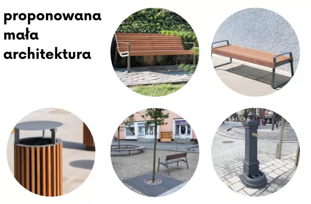 Proponowane elementy małej architektury