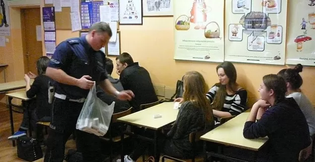 policja spotkania