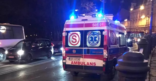 Potrącenie na Zamkowej - 8.01.2020