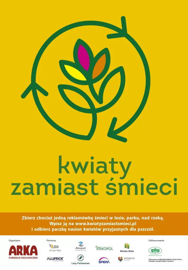 Paczka nasion kwiatów za reklamówkę śmieci. Rusza akcja