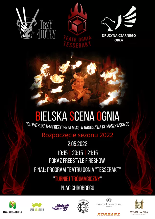 "Bielska Scena Ognia" zawładnie bielskim placem Chrobrego!