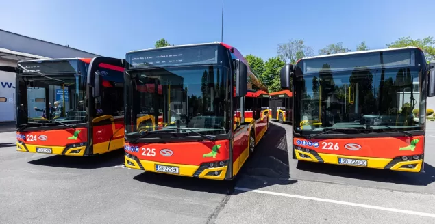 Prezentacja nowych autobusów w zajezdni MZK Bielsko-Biała - 18.05.2022