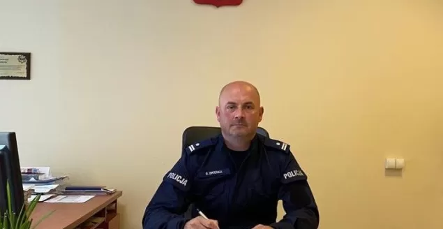 Komendant bielskiego komisariatu uratował tonącego mężczyznę