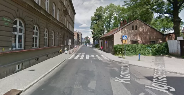 Ulica Komorowicka w Bielsku-Białej