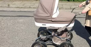 mama, wózek, dziecko