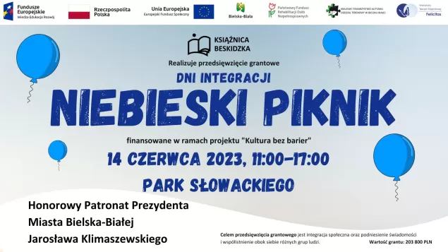 niebieski piknik