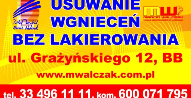 Douteil-Walczak Usuwanie Wgnieceń BEZ Lakierowania