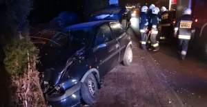 Kolizja na Komorowickiej - 20.03.2018