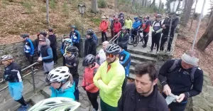 Niecodzienne droga krzyżowa. Przejechali 120 km na rowerach - 25.03.2023