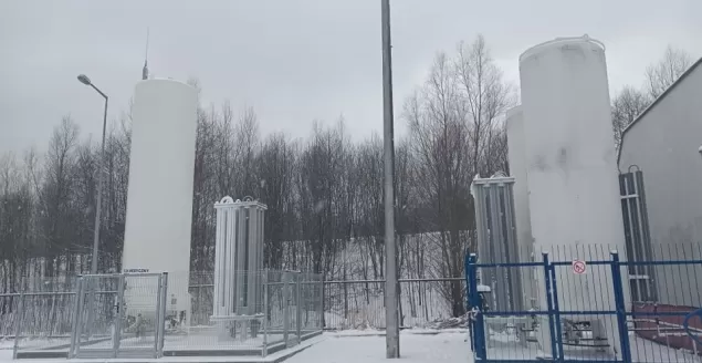 "Wojewódzki": nowy zbiornik na tlen pomoże chorym na COVID-19