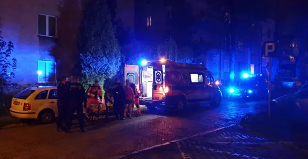 Mężczyzna wyskoczył z okna - 4/5.05.2019