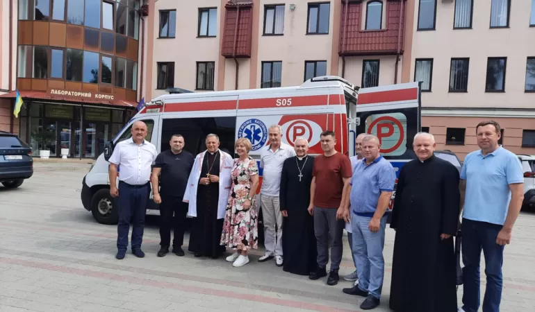 Bielska karetka dla Ukrainy. To już 6 pojazd przekazany naszym sąsiadom
