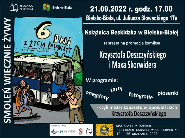 "6 dni z życia kolonisty" - promocja komiksu w Książnicy Beskidzkiej