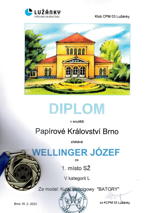 Modelarze z Wapienicy na podium czeskiego konkursu!