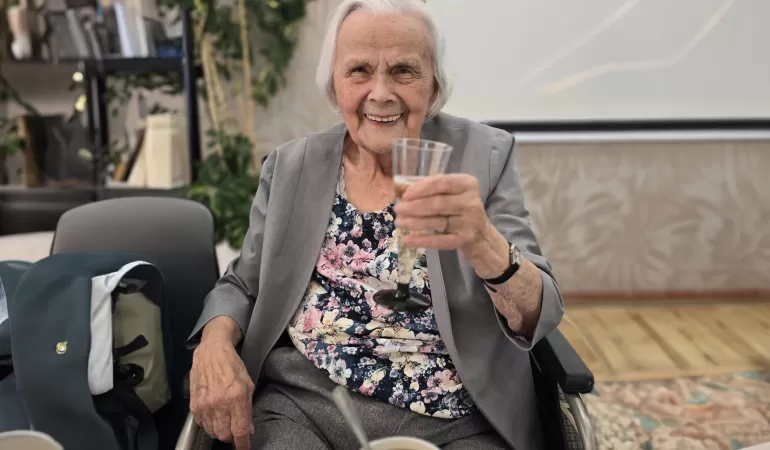 102 lata pani Anny - wyjątkowy jubileusz w bielskim Domu Nauczyciela