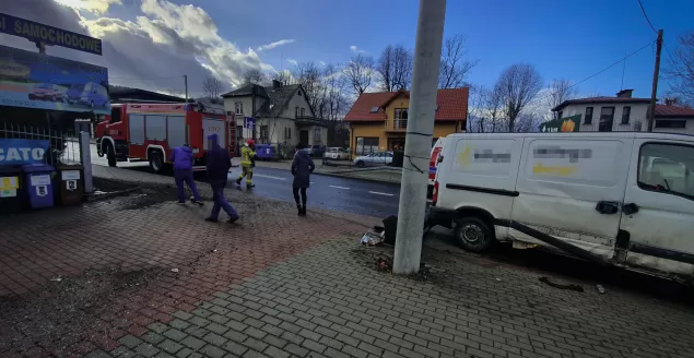 Kraksa na Bystrzańskiej - 12.02.2020